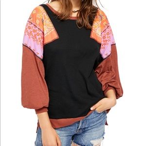 Free People “Feelin It” long sleeve